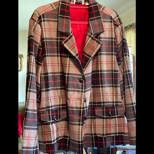 Plaid Jacket/Blazer